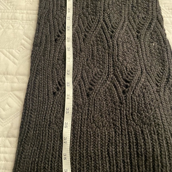 Bebe Black Long Sleeve Knit Dress - Picture 11 of 13